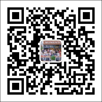 Momento 微信公众号二维码 WeChat QR code